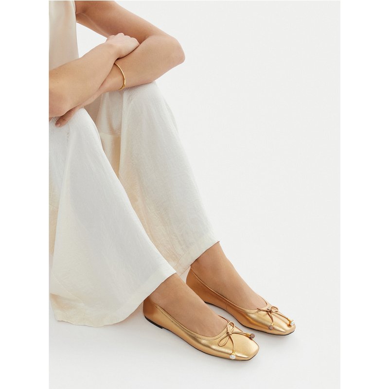 Ballerinas GINO ROSSI CEO-ROSE-LT2088 Goldfarben