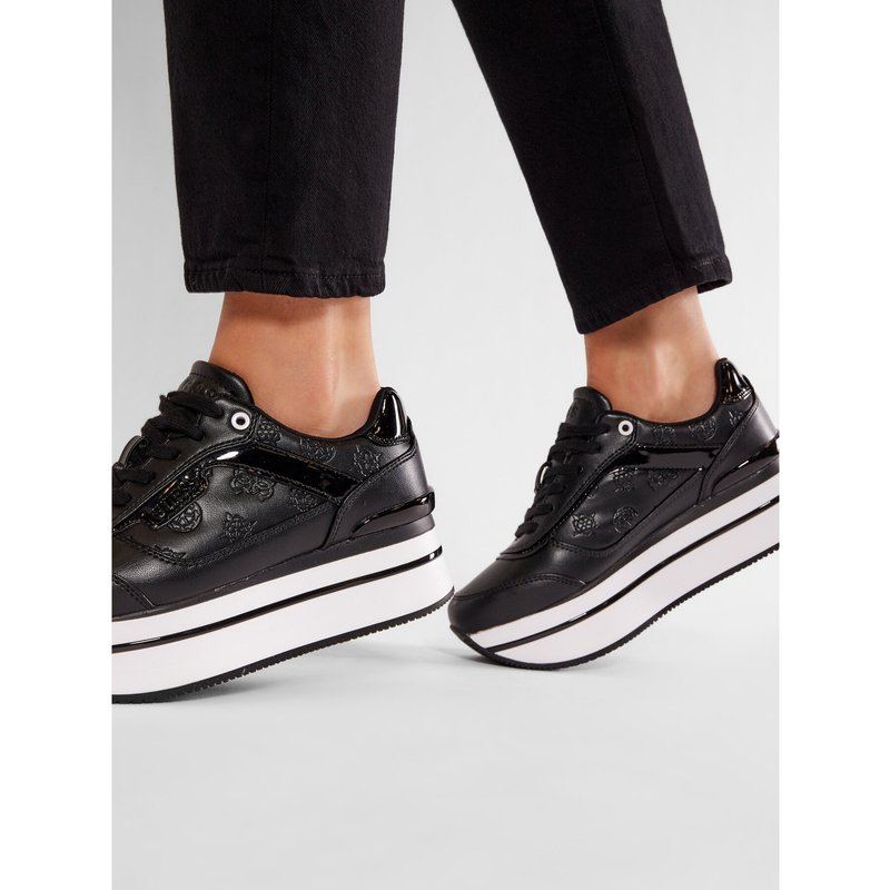 Sneakers Guess Hansin FL5HNS PEL12 Schwarz