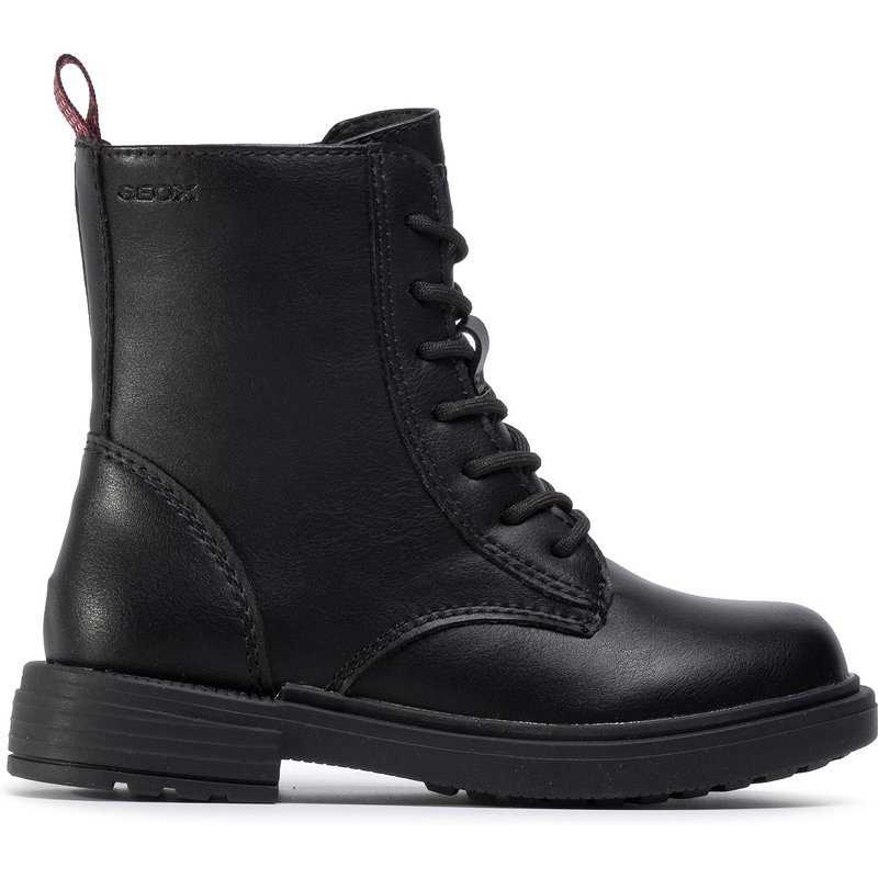 Stiefel Geox J Eclair G. D J049QD 000BC C9999 M Schwarz