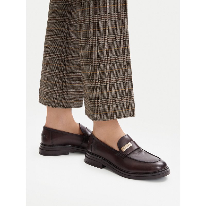 Slipper U.S. Polo Assn. EO-ALYA001W/6L1 Dunkelbraun
