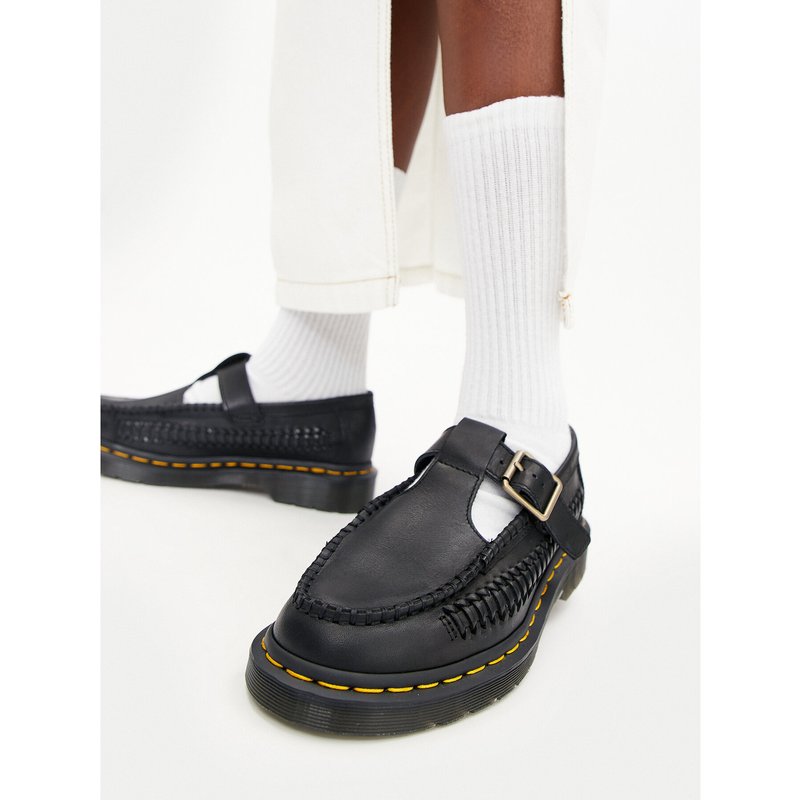 Halbschuhe Dr. Martens Adrian T Bar 31622001 Schwarz