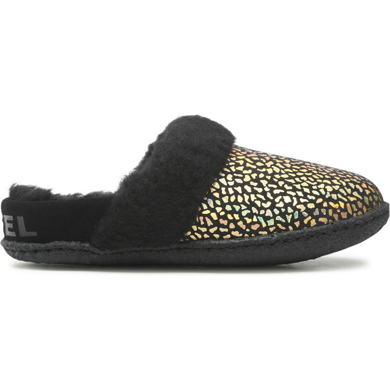 Hausschuhe Sorel Youth Nakiska™ Slide II NY4892 Schwarz