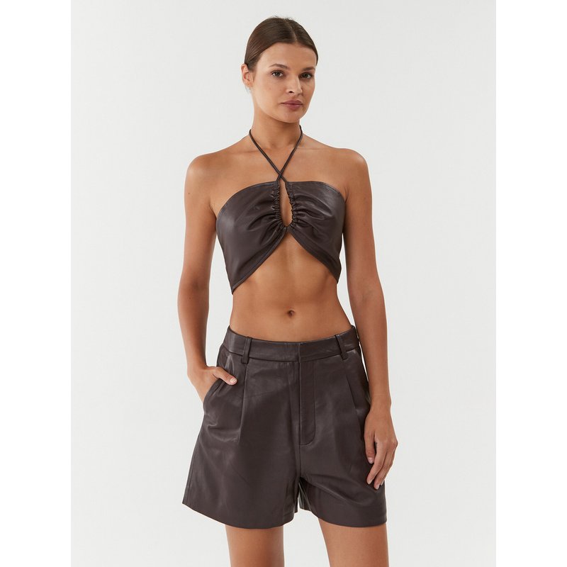 Gestuz Top 10908178 Braun Slim Fit