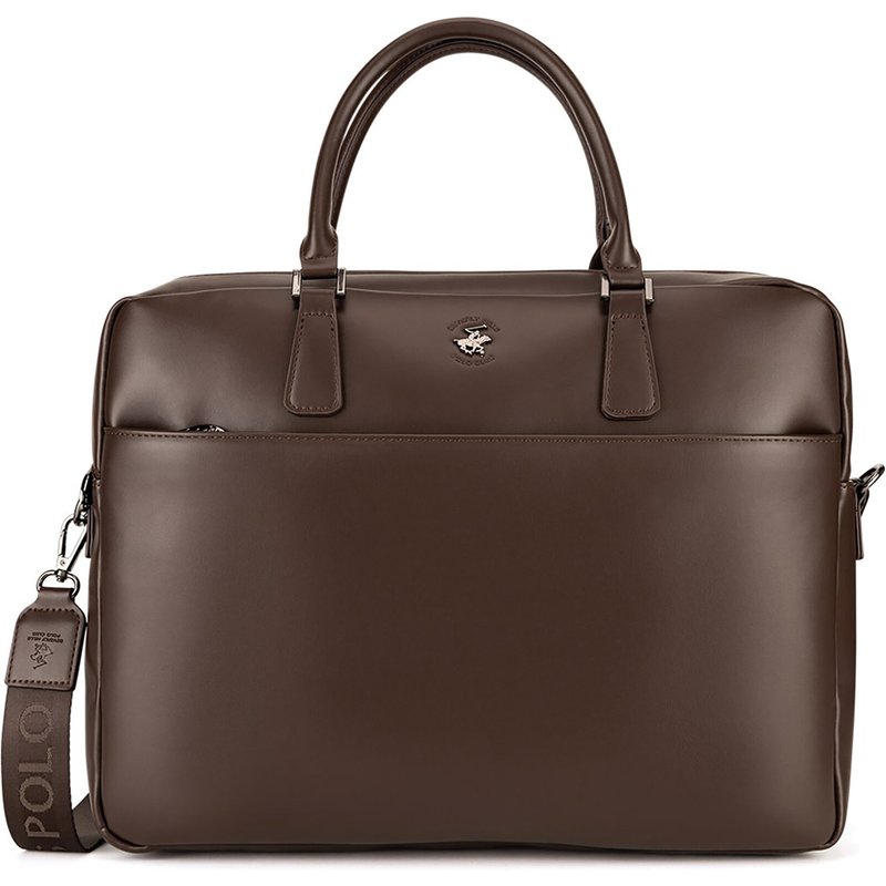 Laptoptasche Beverly Hills Polo Club CWBEO-BHPC-L-016-07. Dunkelbraun
