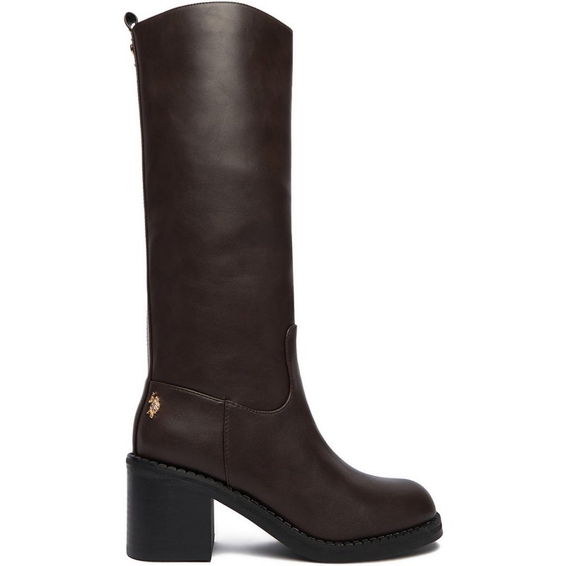 Stiefel U.S. Polo Assn. EO-SABINA002W/EY1 Braun