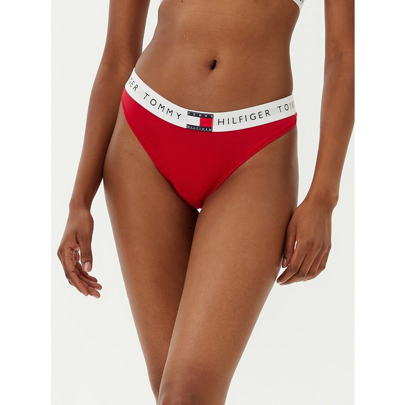 Tommy Hilfiger Stringtanga UW0UW06039 Rot