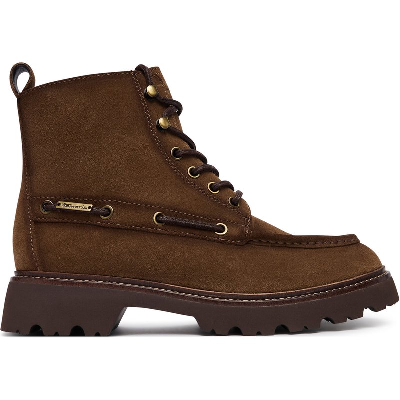 Schnürschuhe Tamaris 1-25241-47 Braun