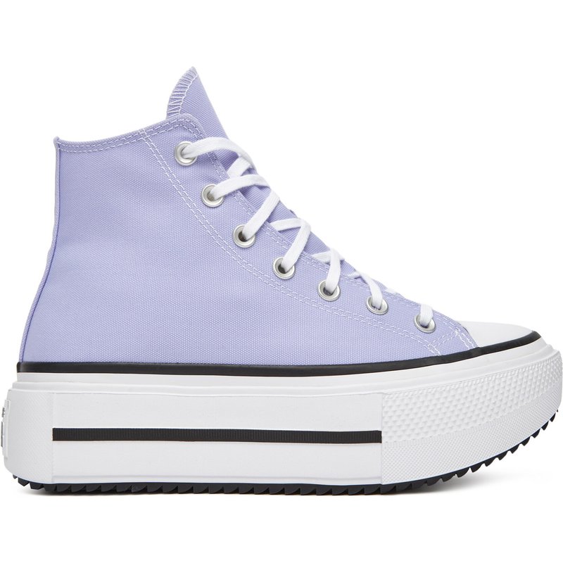 Sneakers aus Stoff Converse Chuck Taylor All Star Lift Double Stack A15206C Violett