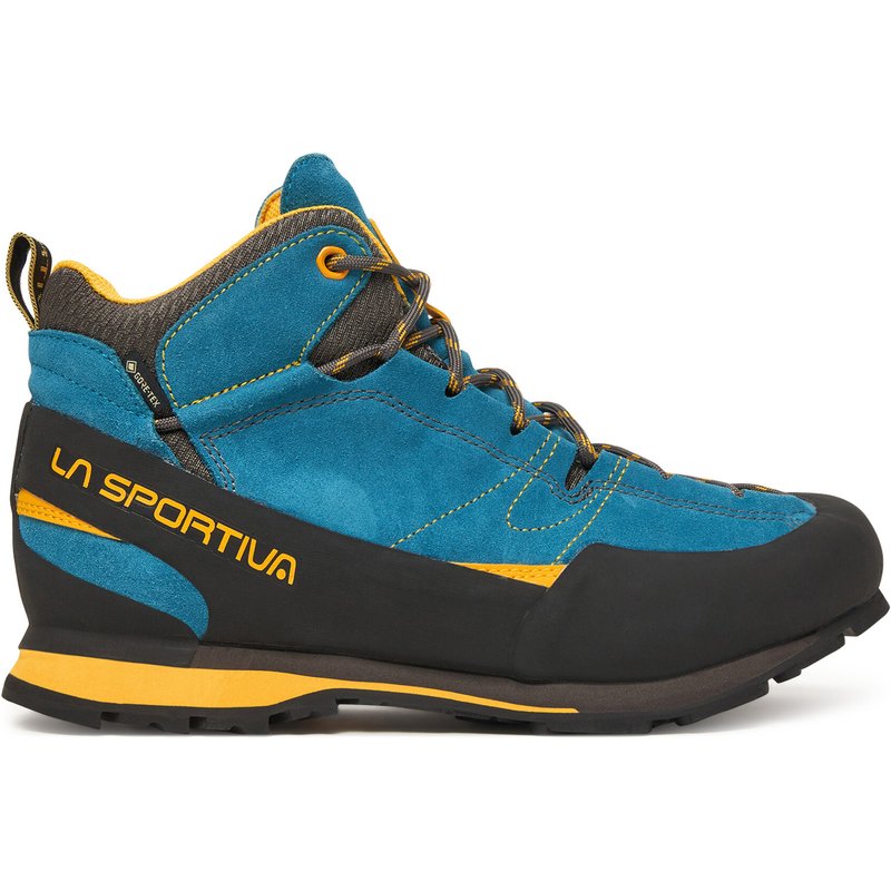 Trekkingschuhe La Sportiva Boulder X Mid GTX ZFAS054B00Y00 Blau