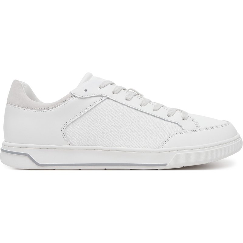 Sneakers Calvin Klein Low Top Lace Up Lth Mono HM0HM01756 Weiß