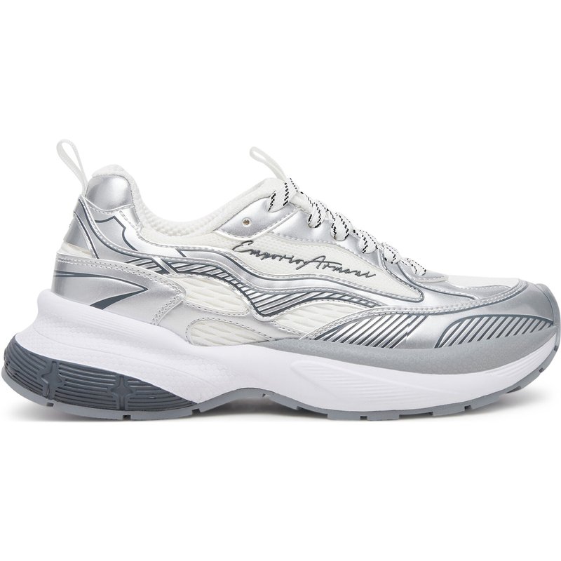 Sneakers Emporio Armani X3X238 XR388 00520 Silberfarben