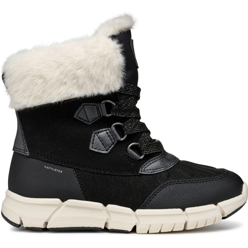 Schneeschuhe Geox J Flexyper Girl B Ab J46APA 0AU50 C9B1P S Schwarz