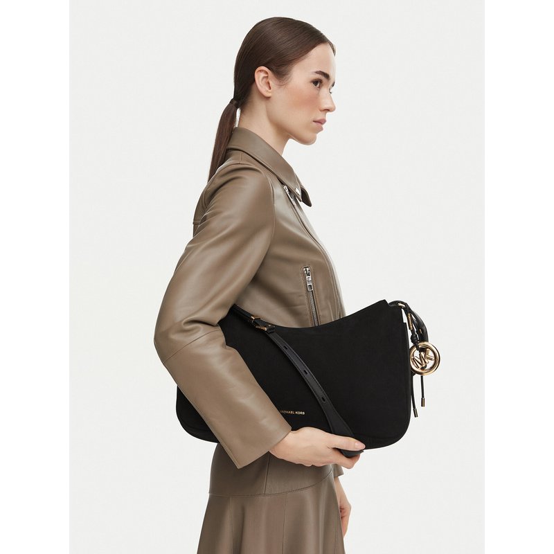 Handtasche MICHAEL Michael Kors Nolita 30F5GY5M2L Schwarz