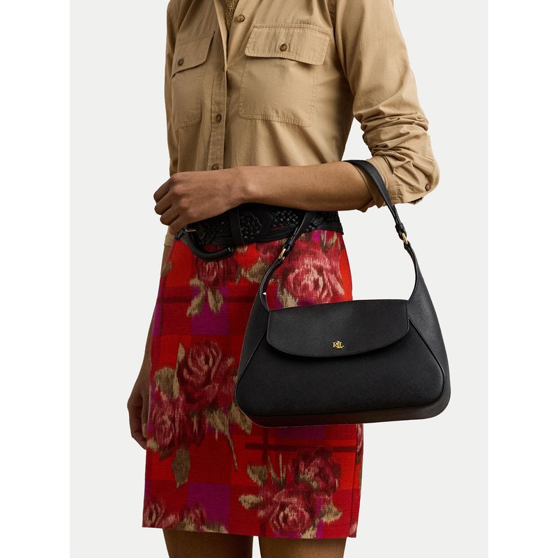 Handtasche LAUREN RALPH LAUREN 431969364001 Schwarz