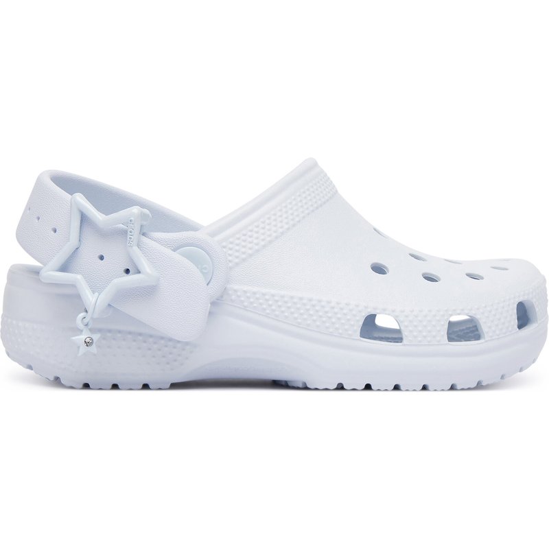 Pantoletten Crocs Classic Star Buckle Clog 213941 Hellblau