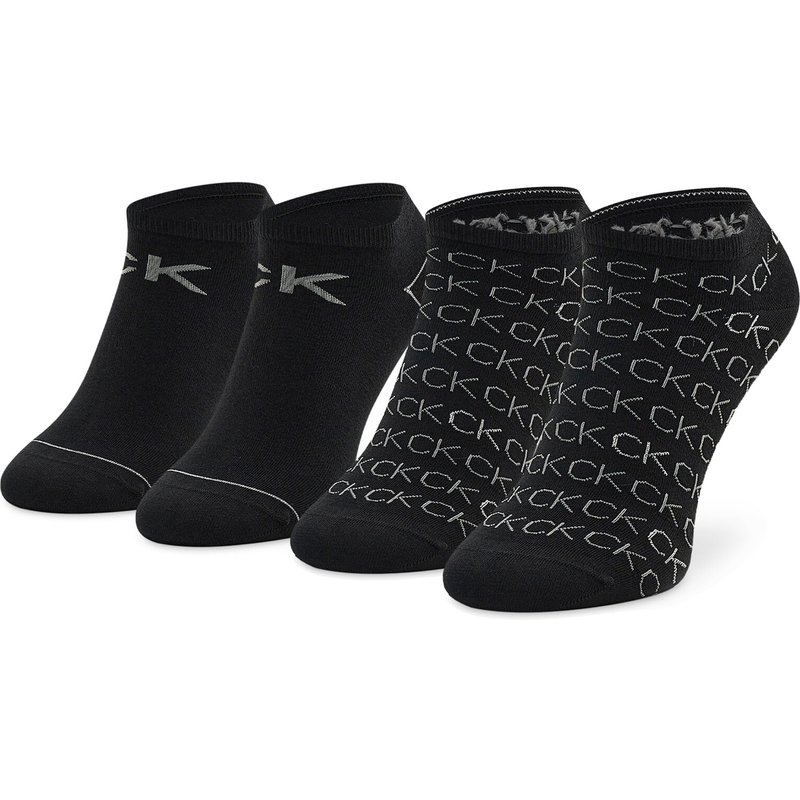 Sneakersocken Calvin Klein 701218779 Schwarz