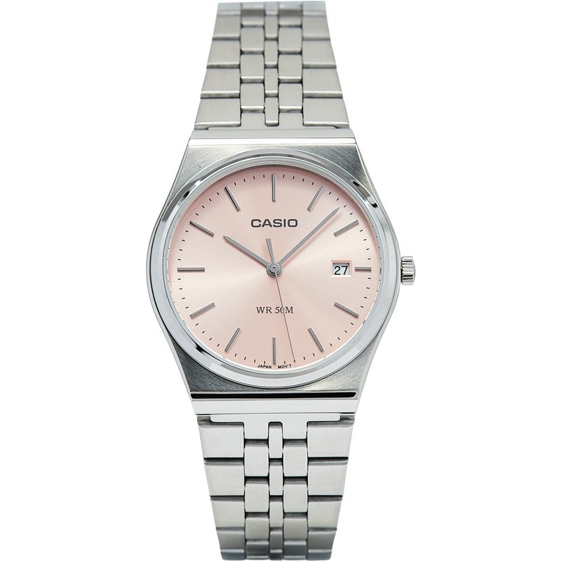 Uhr Casio MTP-B145D-4AVEF Silberfarben
