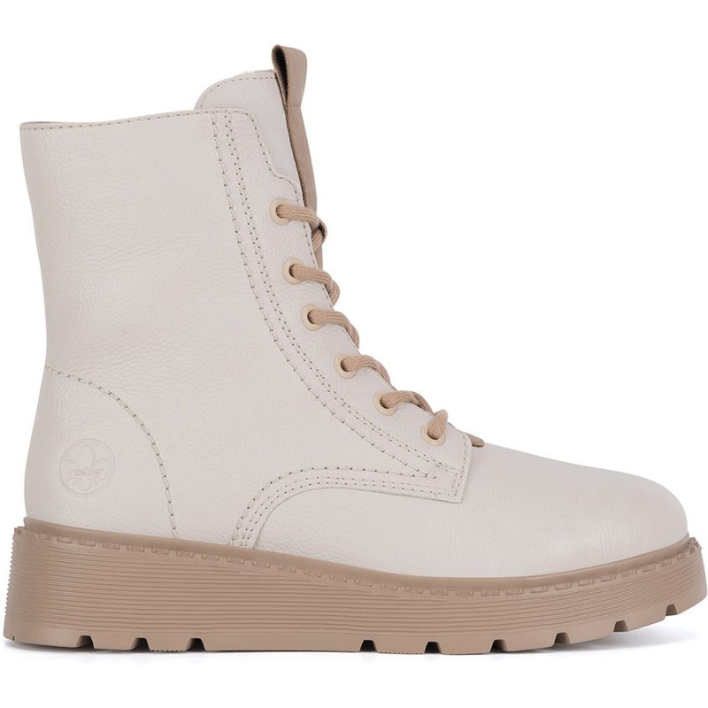 Schnürschuhe Rieker 70404-80 Weiß
