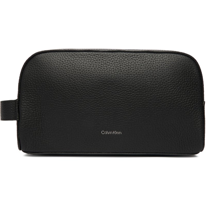 Kosmetiktasche Calvin Klein Foil Emboss Dopp Kit LV04D1031G Schwarz