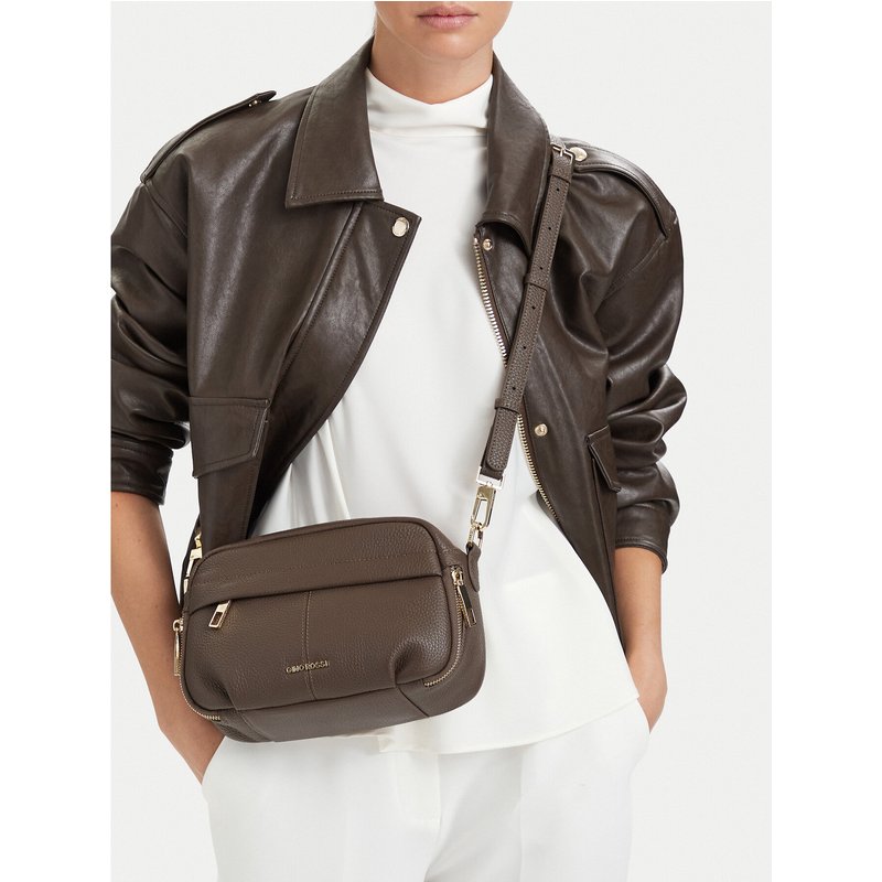 Handtasche GINO ROSSI EO-CANNA-LA321-2244-1 Dunkelbeige