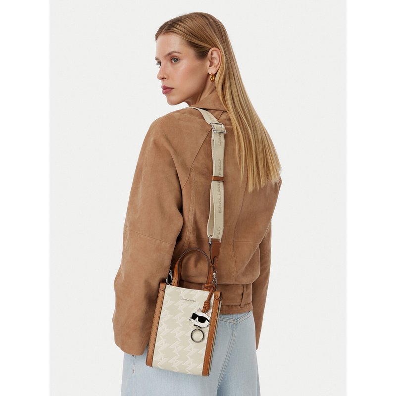 Handytasche KARL LAGERFELD B3W30139 Creme