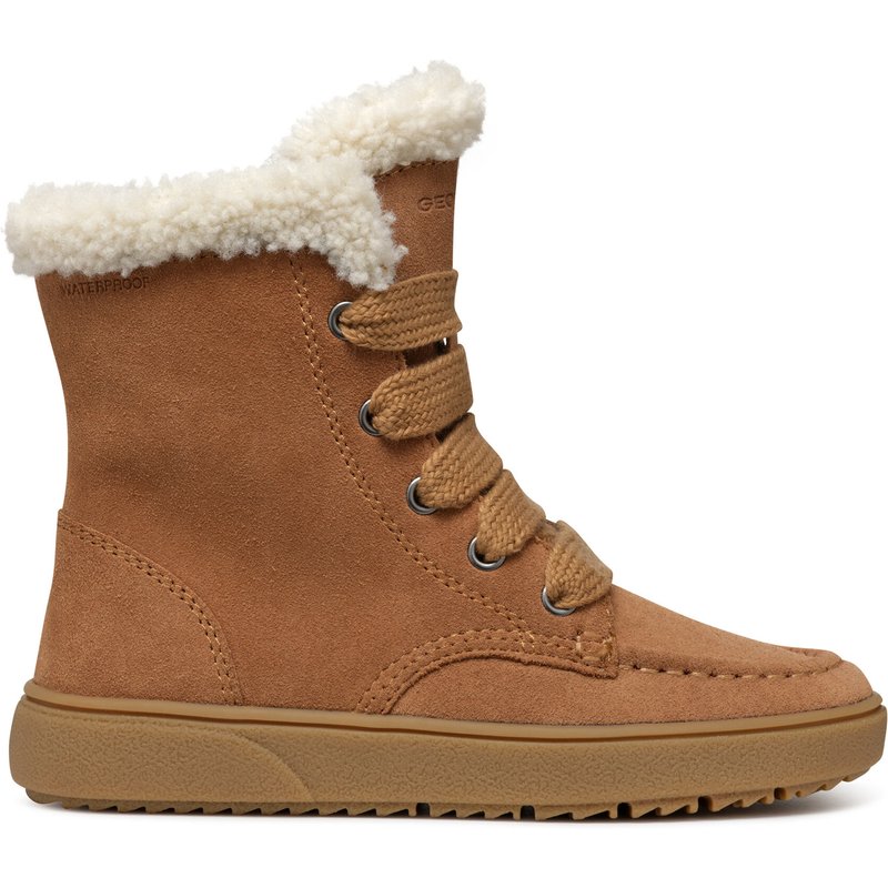 Stiefel Geox J Theleven Girl Wpf J46HYC 00022 C6627 S Braun