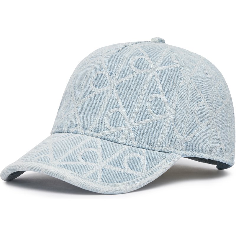 Cap Calvin Klein Aop Jacquard Denim Bb Cap LV04F5069G Blau