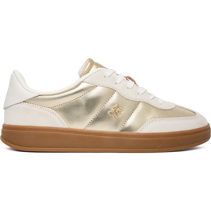 Sneakers Tommy Hilfiger Mu Jackie Metallic FW0FW09026 Goldfarben