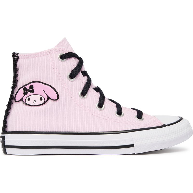 Sneakers aus Stoff Converse Chuck Taylor All Star Hi X My Melody Kuromi A21838C Hellrosa