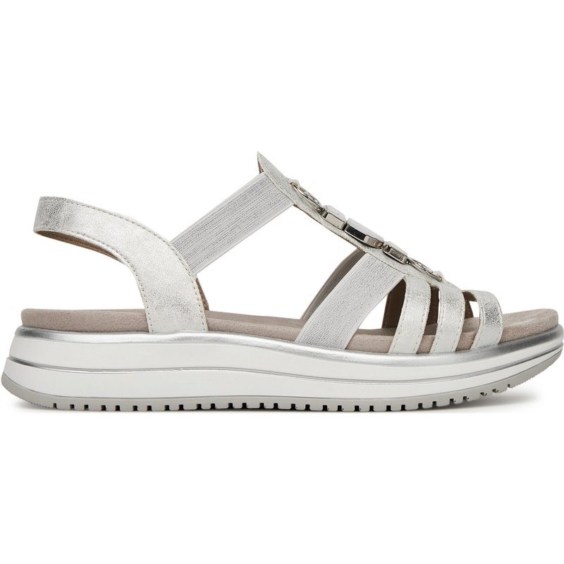Sandalen Remonte D1J60-90 Silberfarben