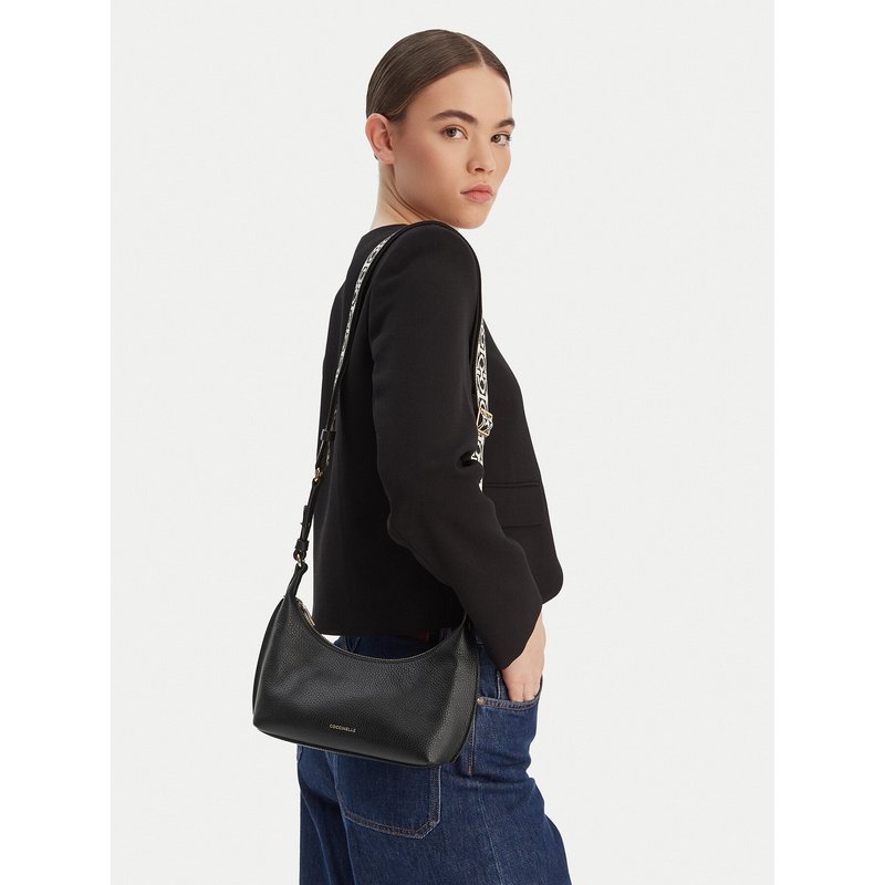 Handtasche Coccinelle UF8 Coccinellesuri E5 U8F 55 01 01 Schwarz