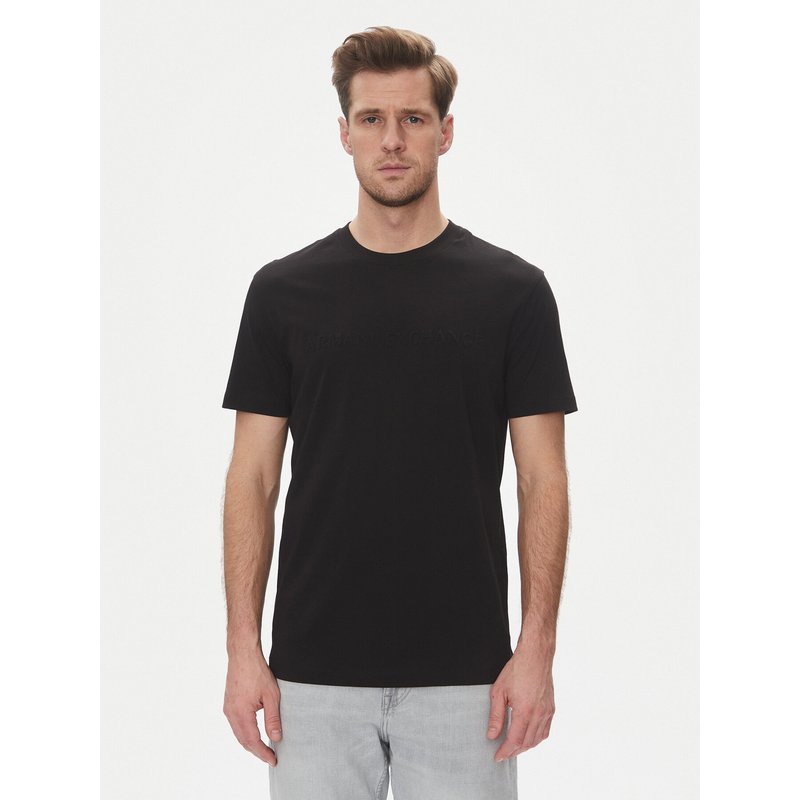 Armani Exchange T-Shirt XM000554 AF10356 UC001 Schwarz Regular Fit