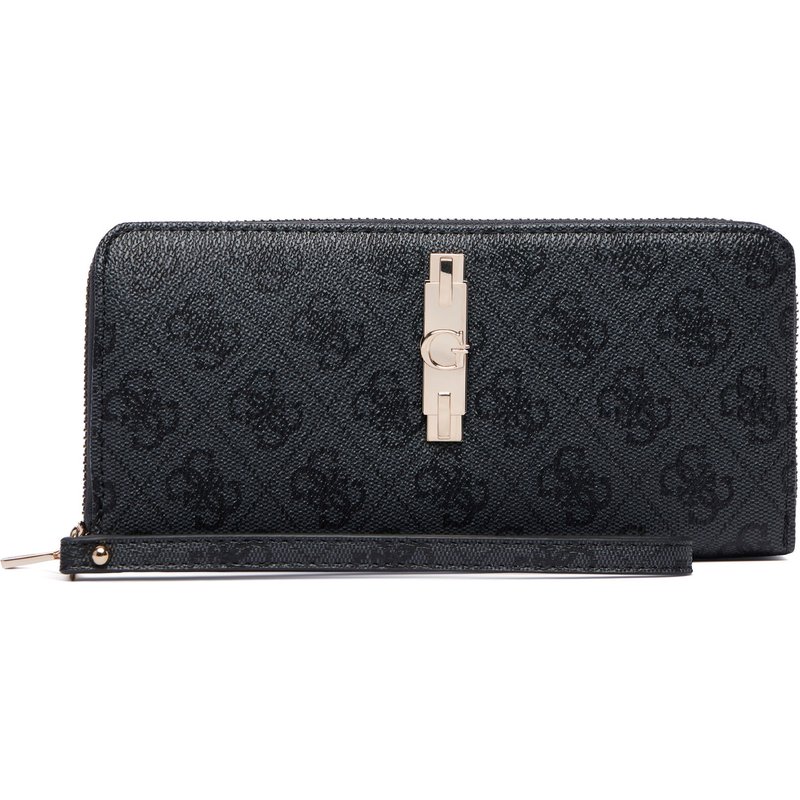 Geldbörse Guess Yvonne Logo Slg SWSG23 78146 Dunkelgrau