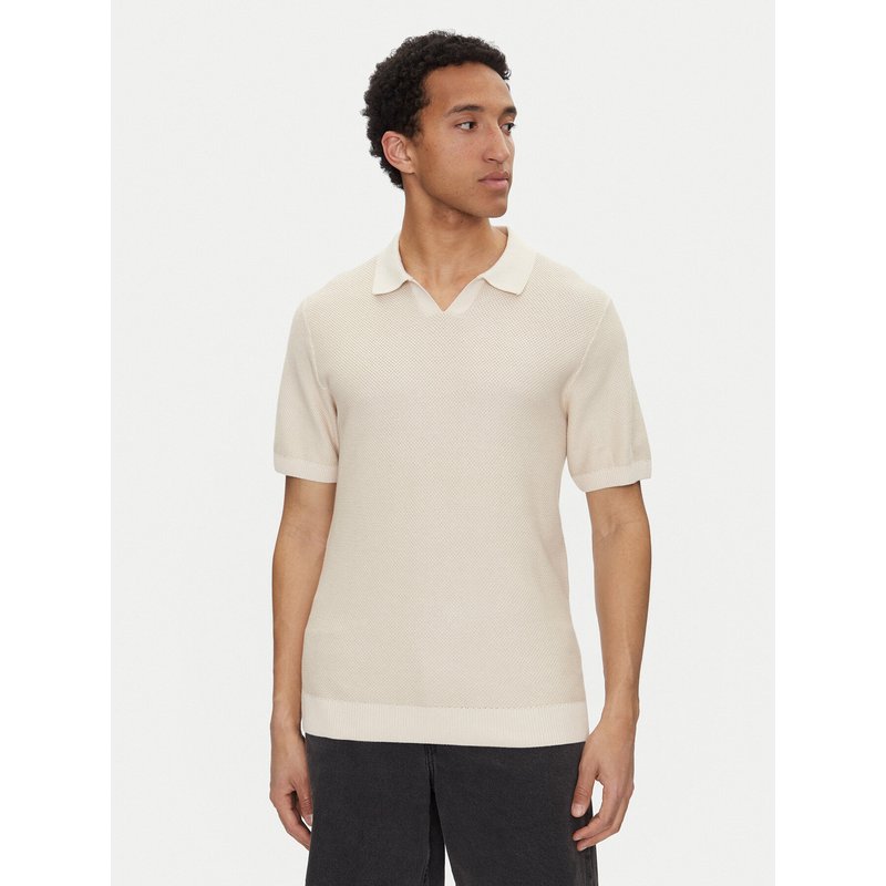 Jack & Jones Poloshirt Ceaston 12273012 Beige Regular Fit