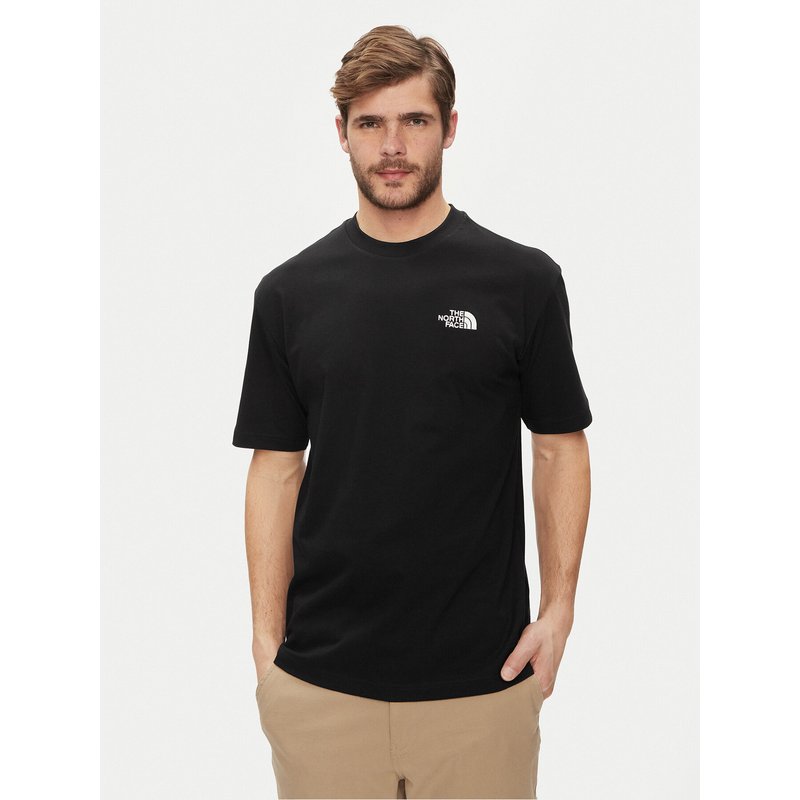 The North Face T-Shirt Simple Dome NF0A87NR Schwarz Oversize