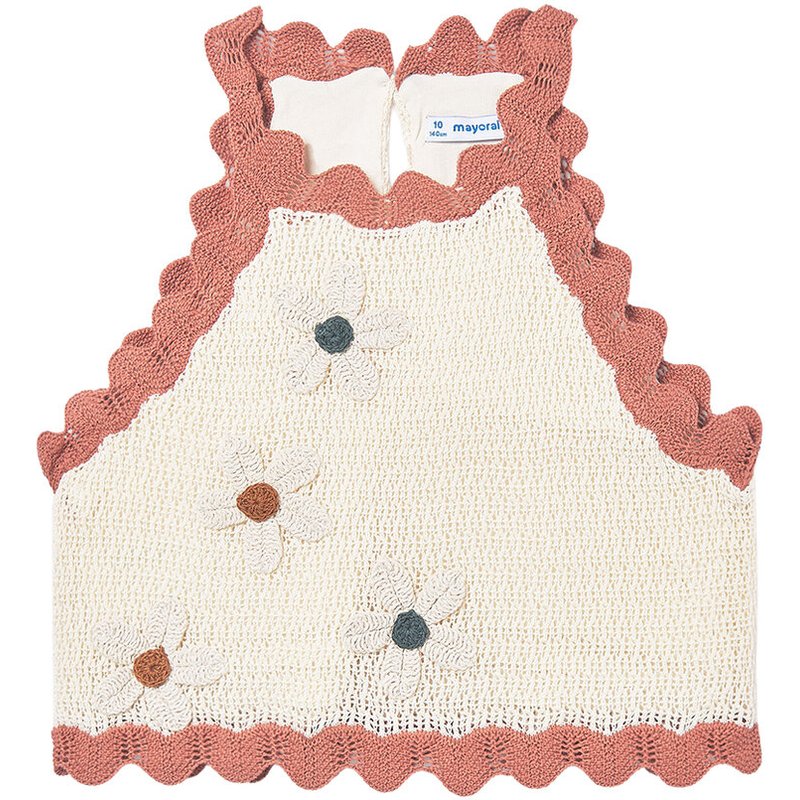 Mayoral Top 6021 Beige Regular Fit