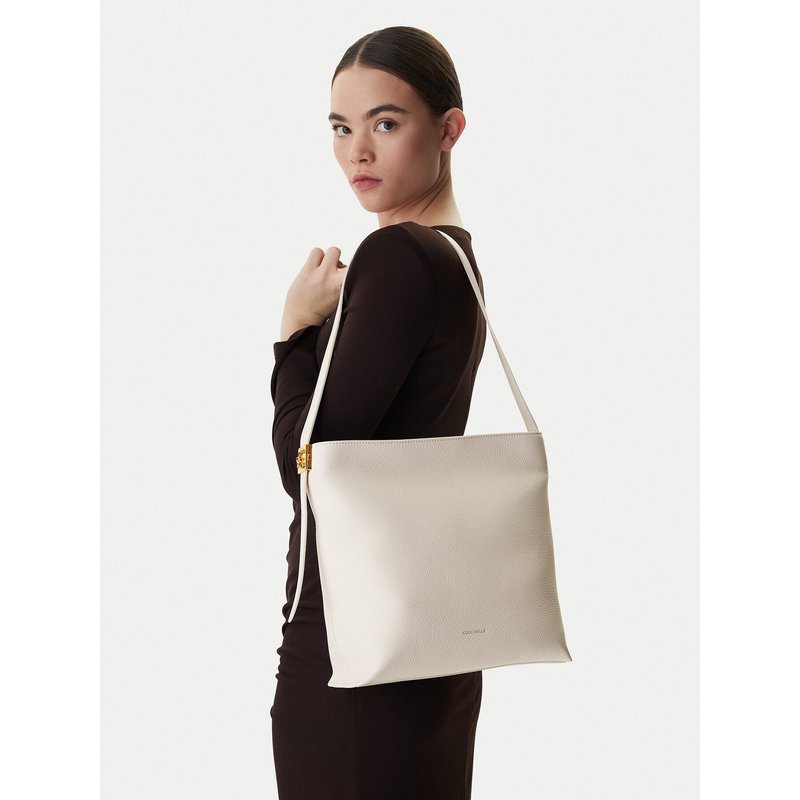 Handtasche Coccinelle U4K Coccinelle C-Me Lock E1 U4K 13 02 01 Écru