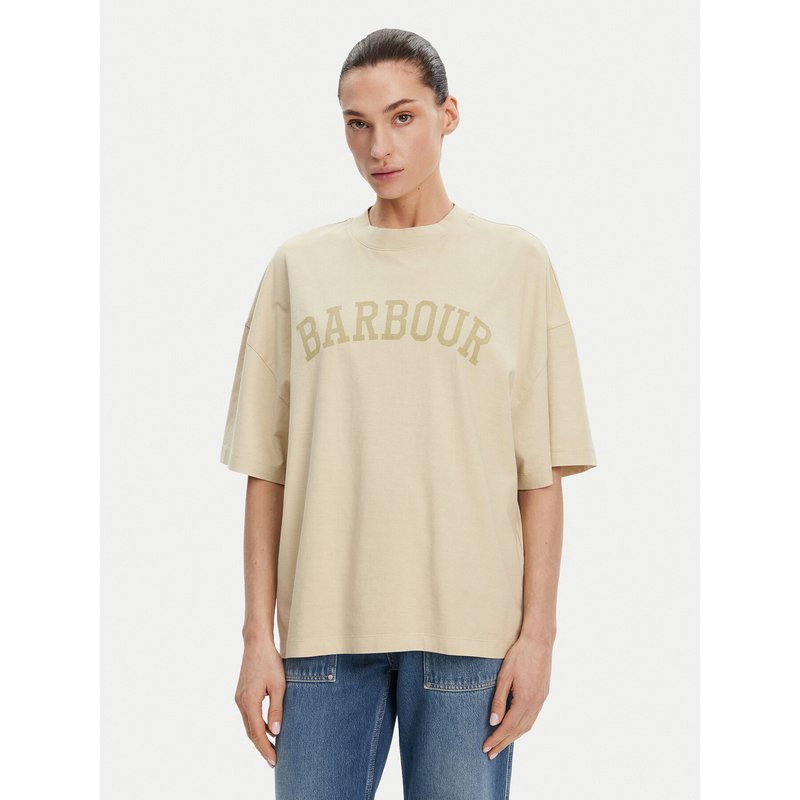 Barbour T-Shirt Katie Relaxed LTS0664CR31 Beige Relaxed Fit