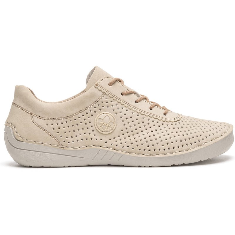 Halbschuhe Rieker 52546-60 Beige