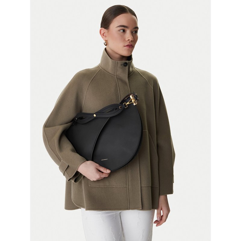 Handtasche Coccinelle QKF Coccinellesunup E1 QKF 13 01 01 Schwarz