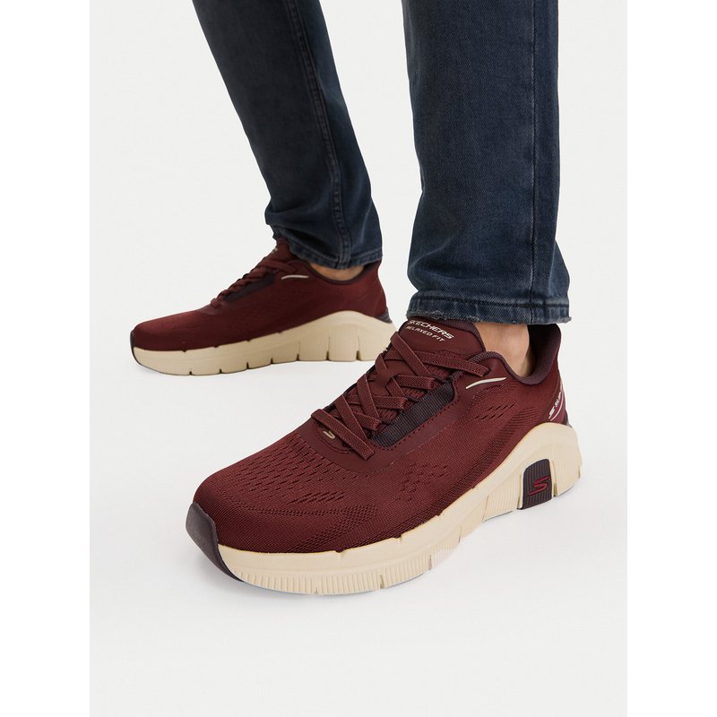 Sneakers Skechers Flex - Zayder 233218/BURG Dunkelrot