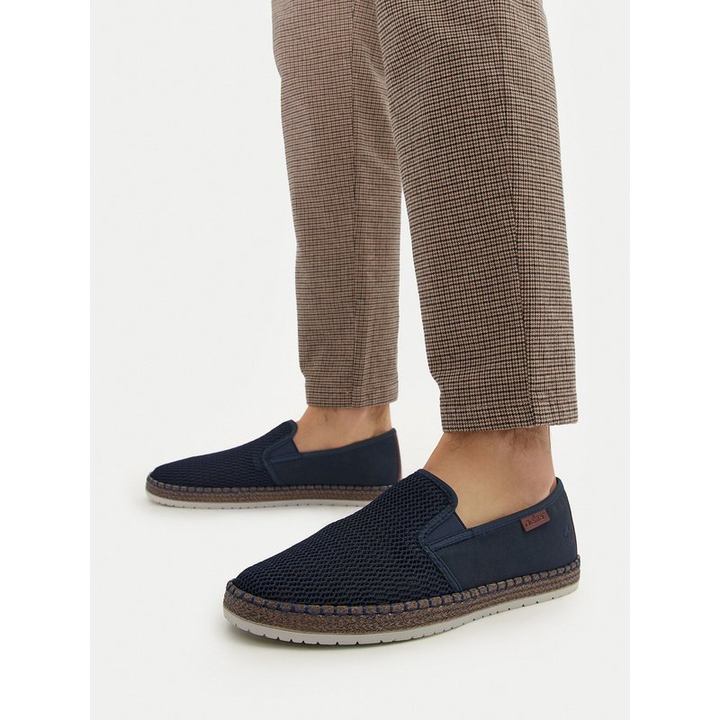 Sneakers aus Stoff Rieker B5265-14 Dunkelblau