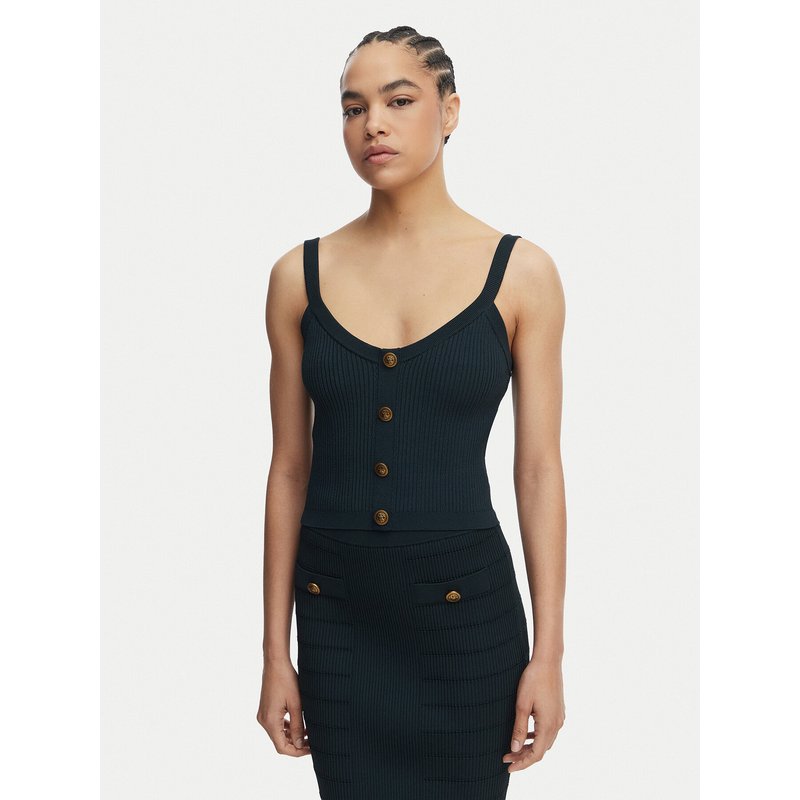 Guess Top W5YR10 Z0130 Grün Regular Fit