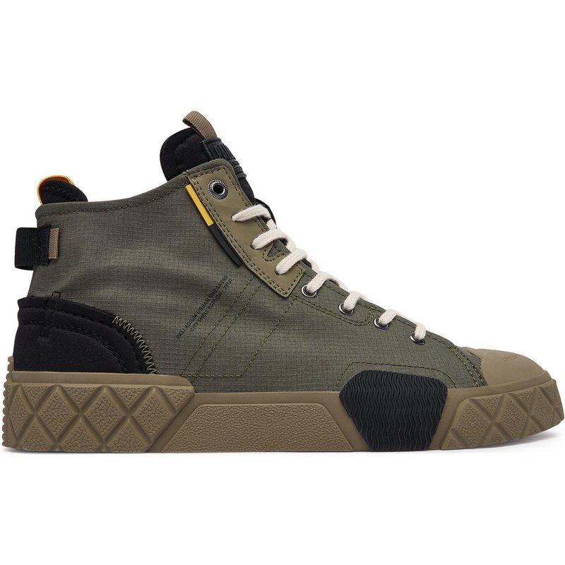 Sneakers aus Stoff Palladium Acecity Shelchukka 79131-345-M Dunkelgrün