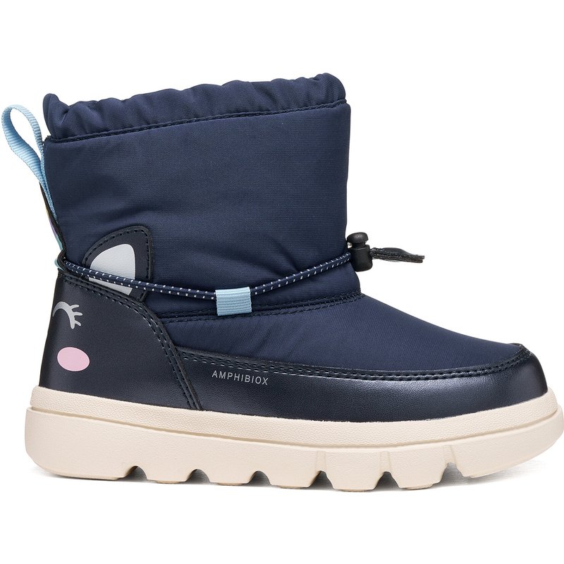 Schneeschuhe Geox J Willaboom Girl B Abx J66HWD 0FUNF C4243 S Dunkelblau