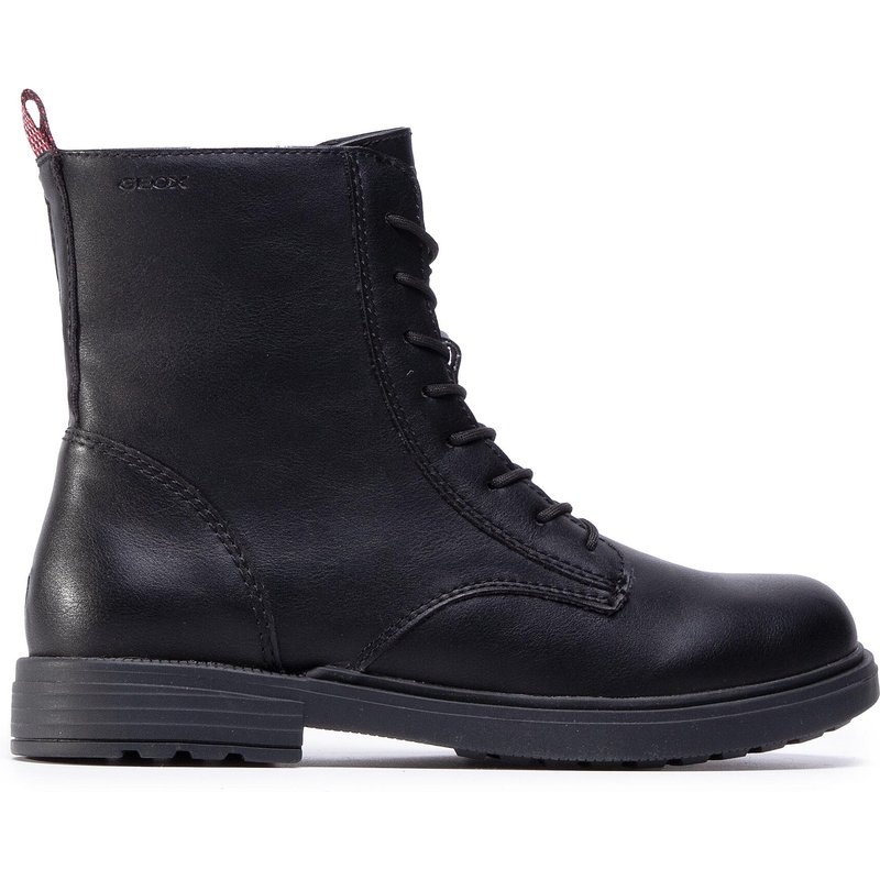 Stiefel Geox J Eclair G. D J049QD 000BC C9999 D Schwarz
