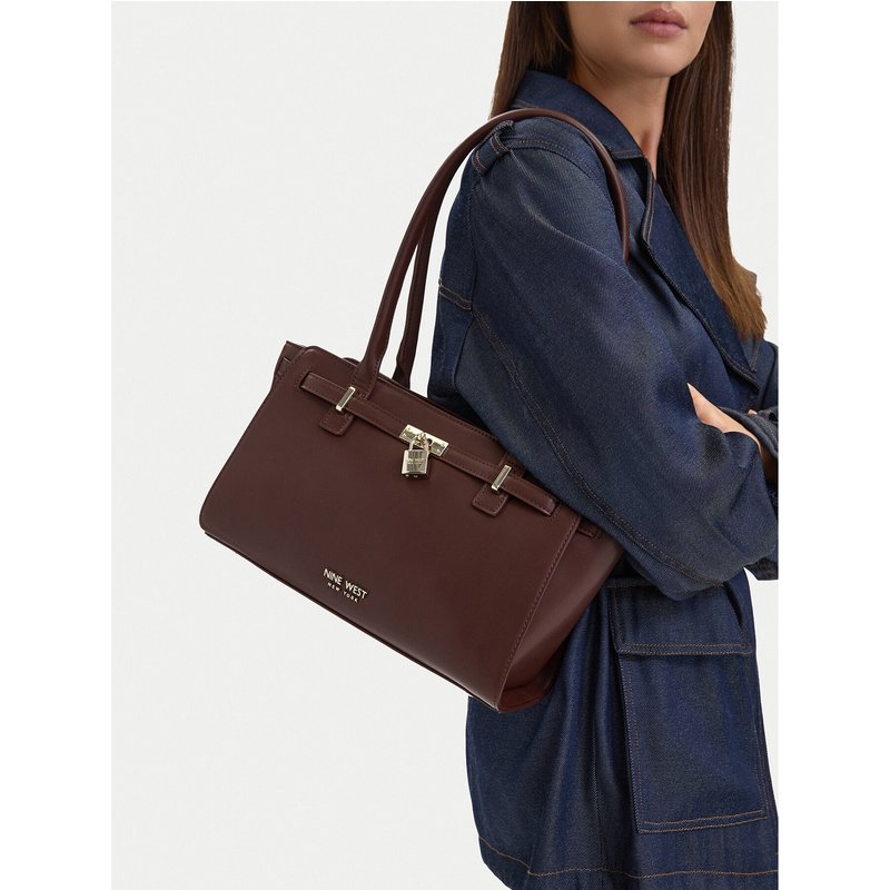 Handtasche Nine West EO-GOLDEN FRAME-LDA9424 Braun