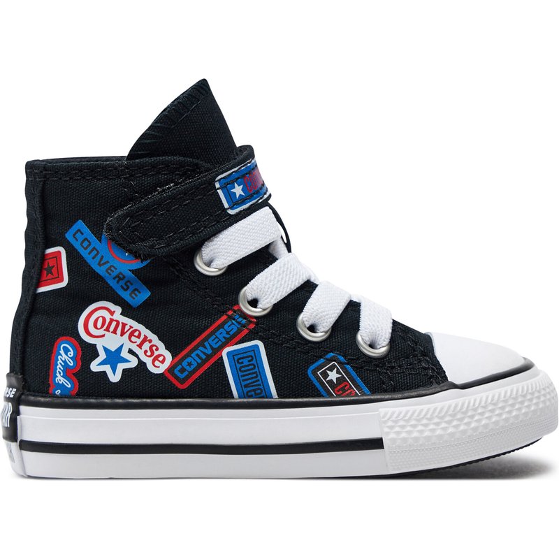 Sneakers aus Stoff Converse Chuck Taylor All Star Easy On Stickers A06357C Schwarz