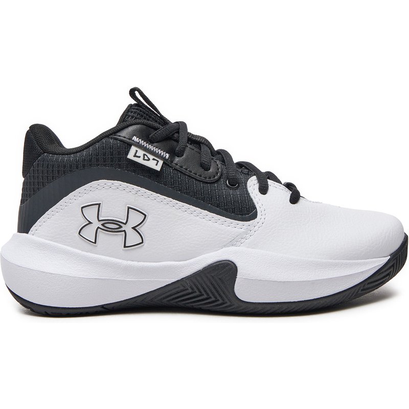 Basketballschuhe Under Armour Grade School UA Lockdown 7 3028513 Weiß
