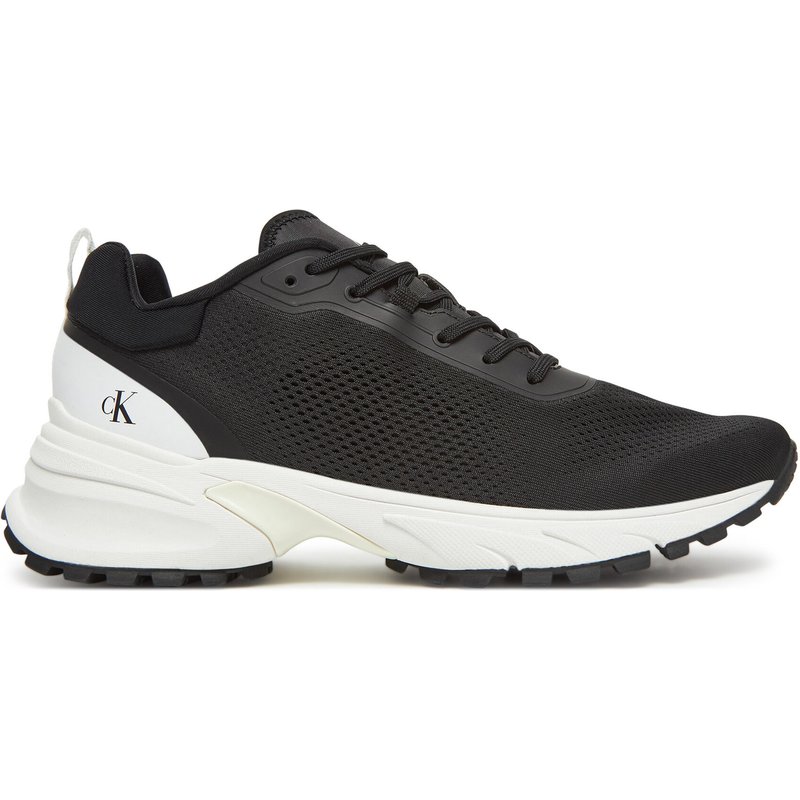 Sneakers Calvin Klein Jeans Hike Runner Tech Knit YM0YM01284 Schwarz
